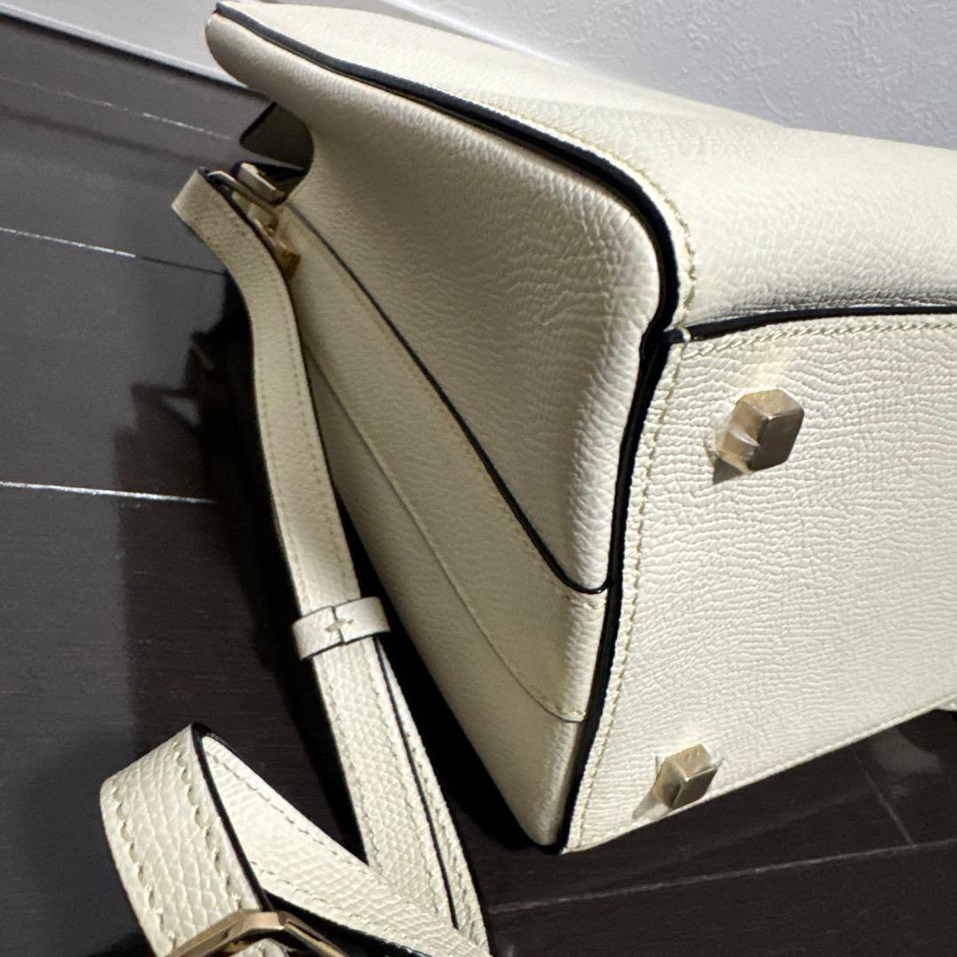 ✨【保存品】Valextraイタリア製 ハンドル＆ショルダー2WAYバッグ