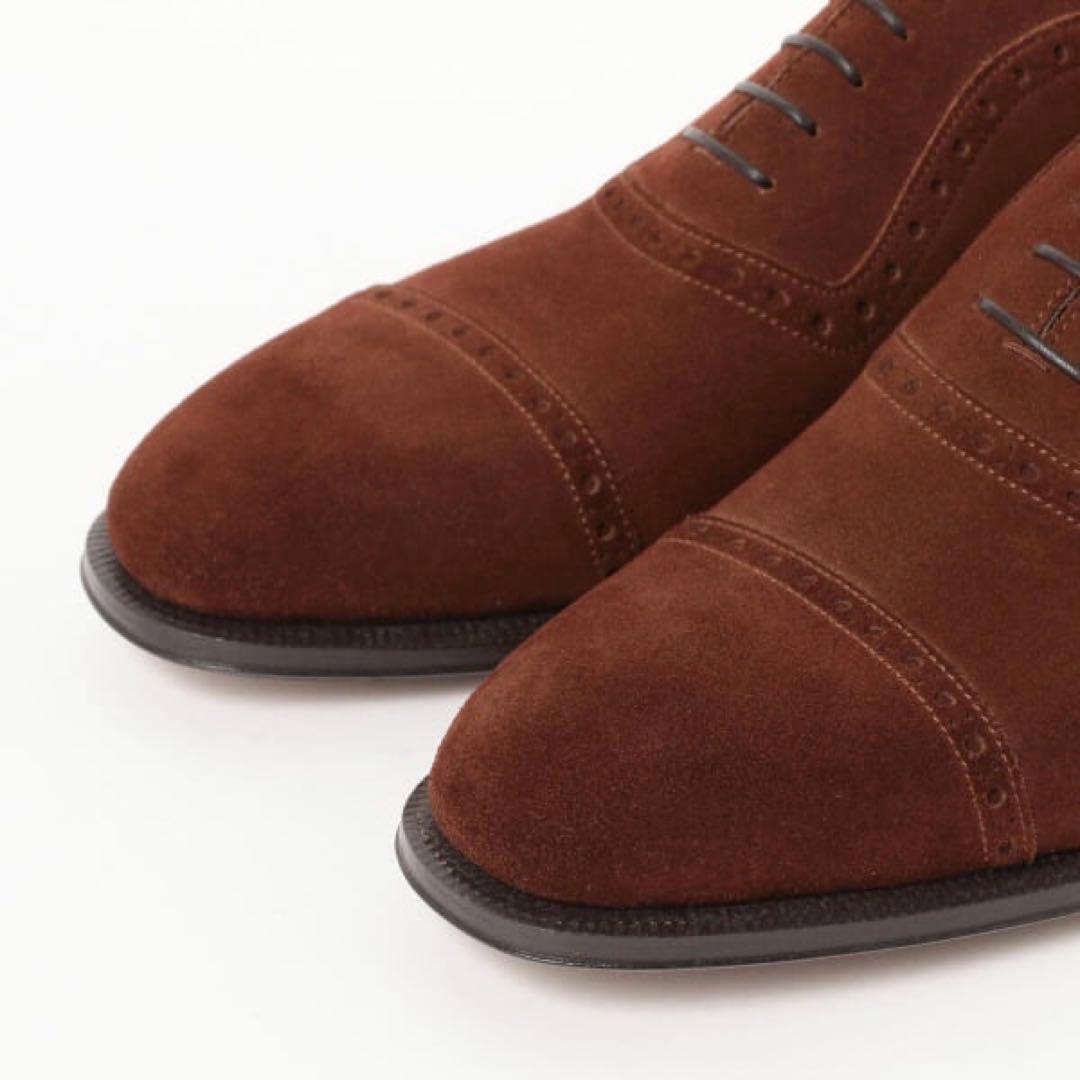 [着用１回] Enzo Bonafe 別注 BRONZINO クォーターブローグ