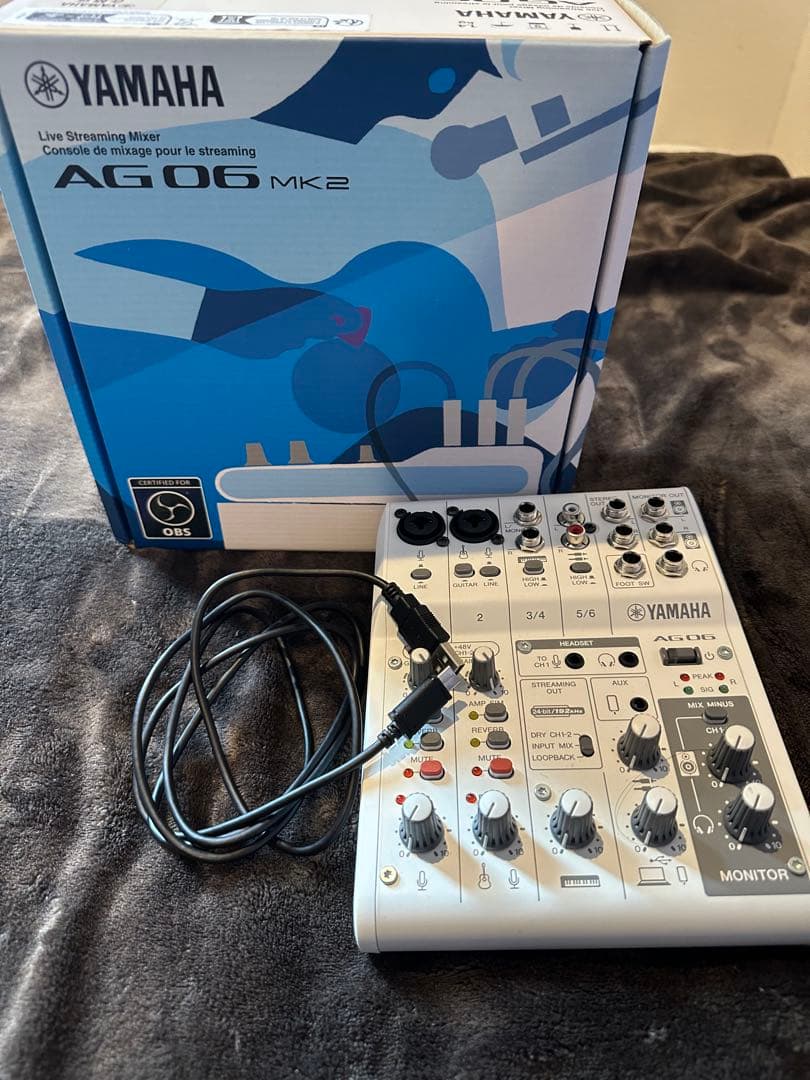 (ごましお)YAMAHA AG06 MK2 AG 06 MK2