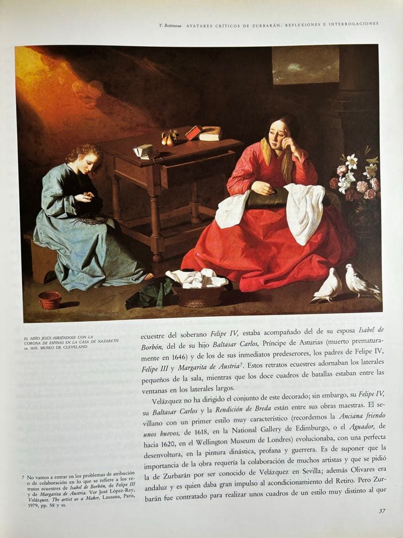 希少本　スルバラン特別展　Zurbaran　図録　大型本　プラド美術館