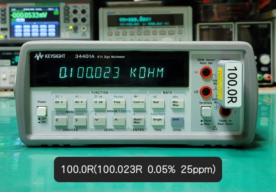 KEYSIGHT/HP 34401A 6.5桁 デジタルマルチメーター