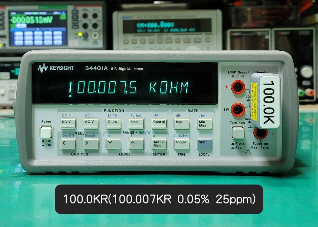 KEYSIGHT/HP 34401A 6.5桁 デジタルマルチメーター