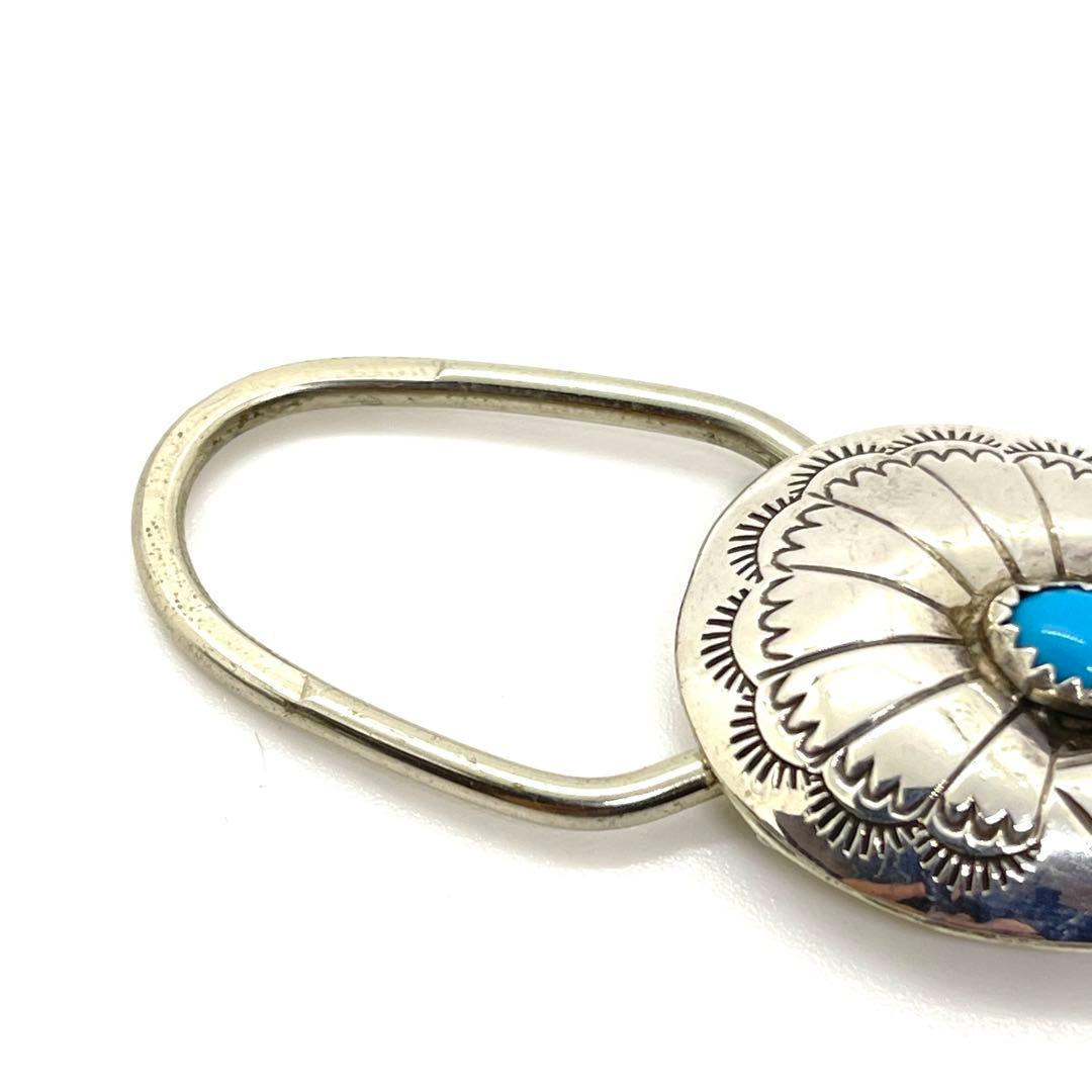 ●ナバホ族・ターコイズ●シルバーキーホルダー・キーリング●Key chain