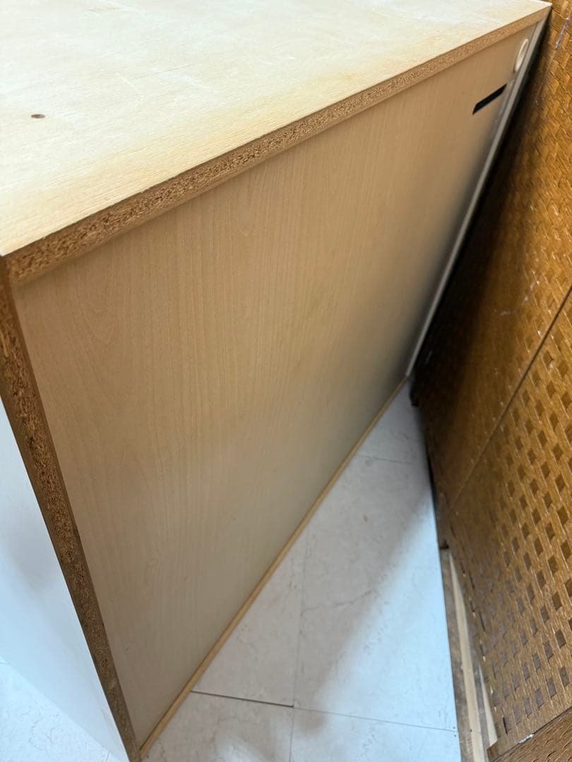 訳あり！ニトリ　キッチンボード120KB WH