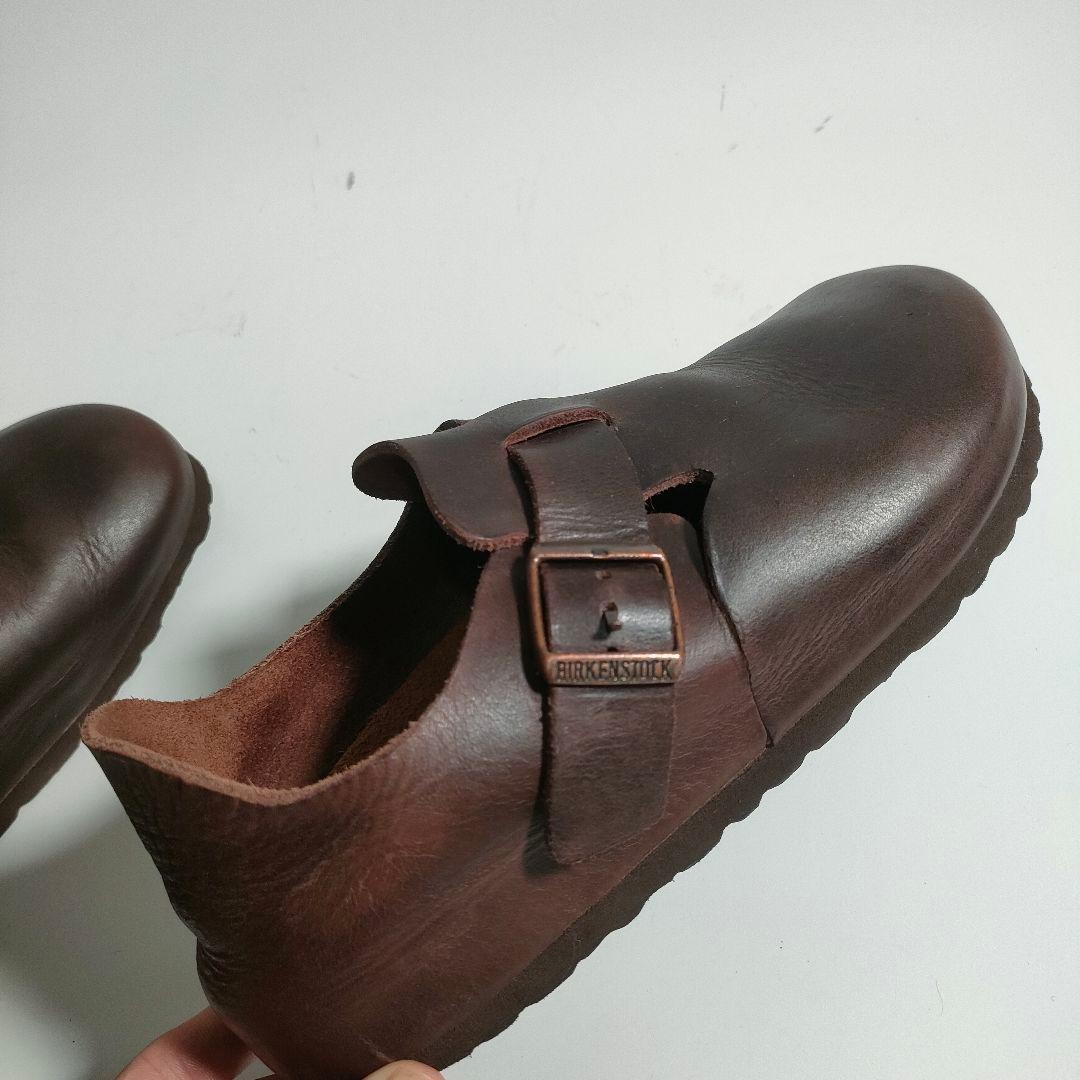 BIRKENSTOCK LONDON ロンドン レザー 39 ブラウン