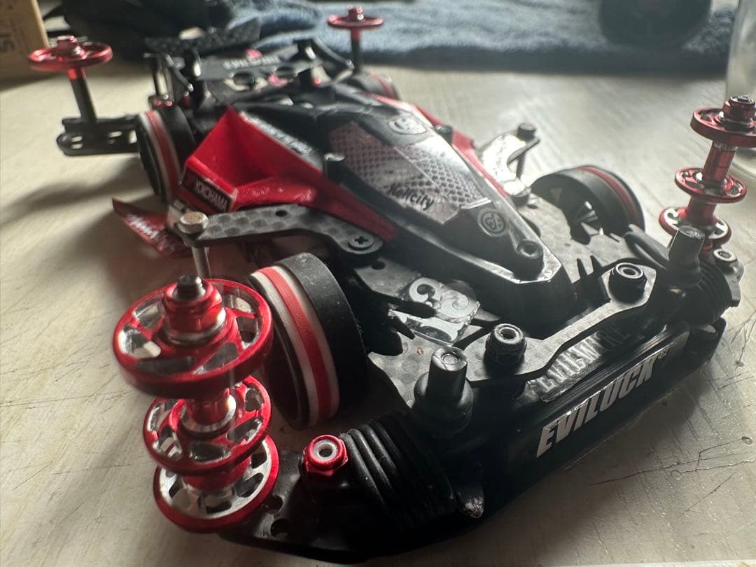 ミニ四駆　MSフレキ2台セット中古品 本日23:59分で削除します。