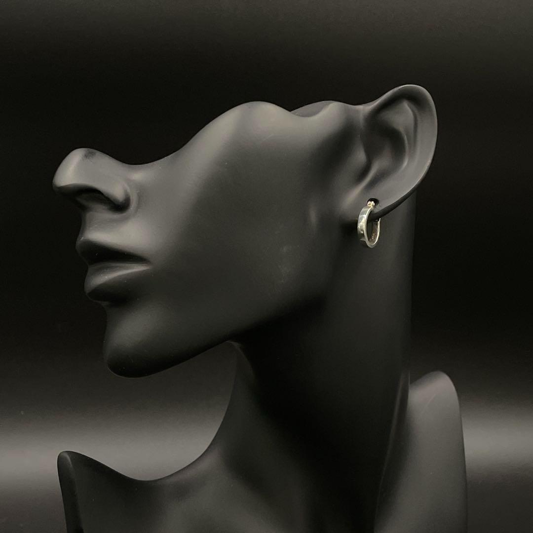 オールド　ティファニー フープピアス　シルバー アーカイブ　片耳　y2k 00s