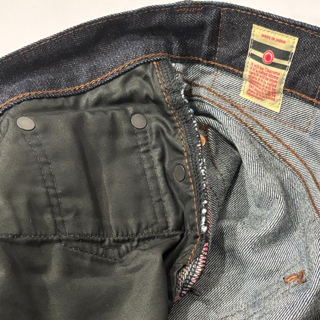 【新品未使用】桃太郎ジーンズ MXJE1504 インディゴ 34