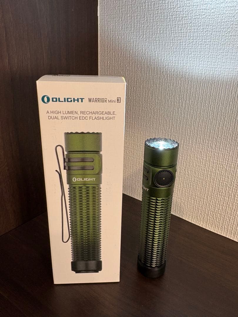 【美品】OLIGHT WARRIOR Mini 3 グリーン