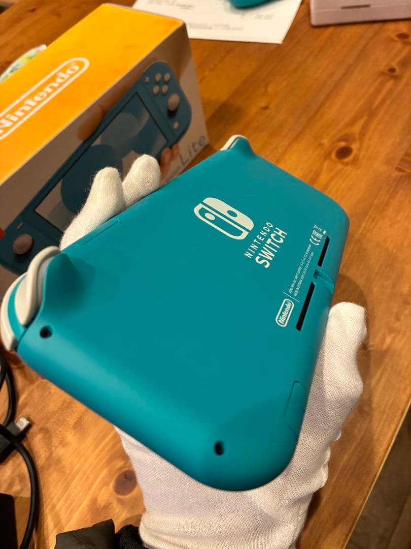 合場Nintendo Switch Lite ジャンク品（SDカード付き）