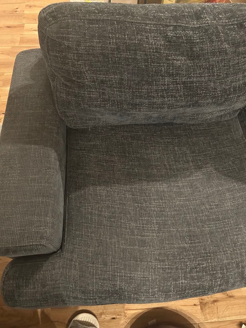 ファイン家具 fine kagu ソファ 2人掛け グリーングレー