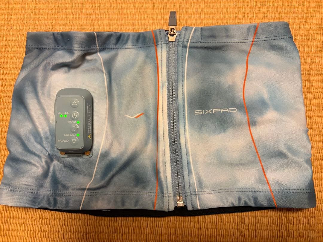 SIXPAD シックスパッド　パワースーツ コアベルト　ブルー M