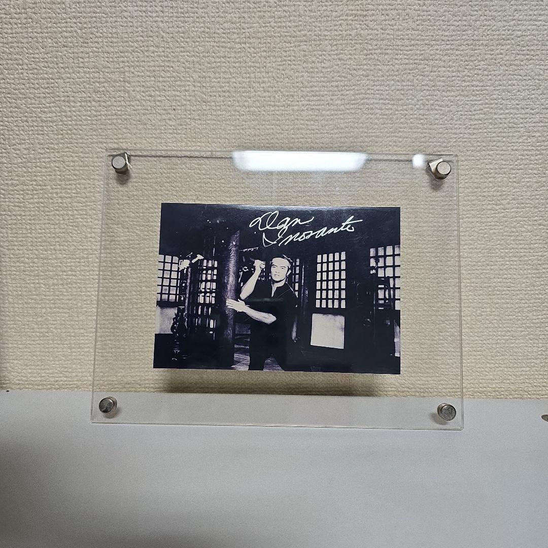 ダンイノサント　サイン入り写真 フォトフレーム