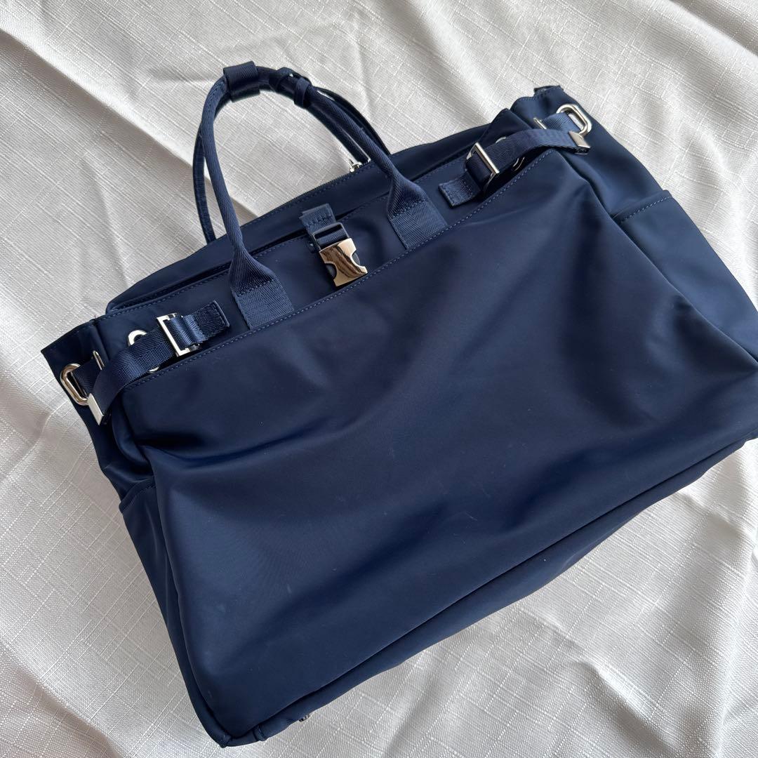 SELENT ETHER セレーンエーテル　ネイビー 36トートバッグ