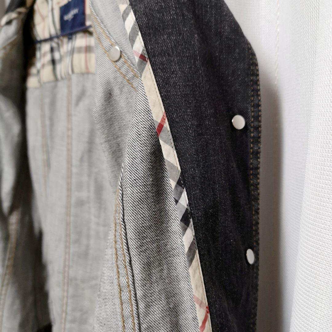 BURBERRY ブラック デニムジャケット Ｇジャン 44