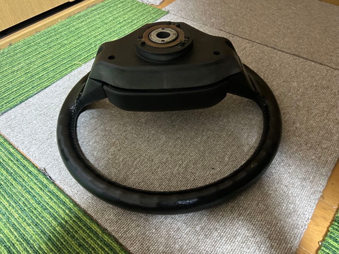 TOYOTA mr2 aw11 MR-2 純正レザー　ステアリング　極上品 美品