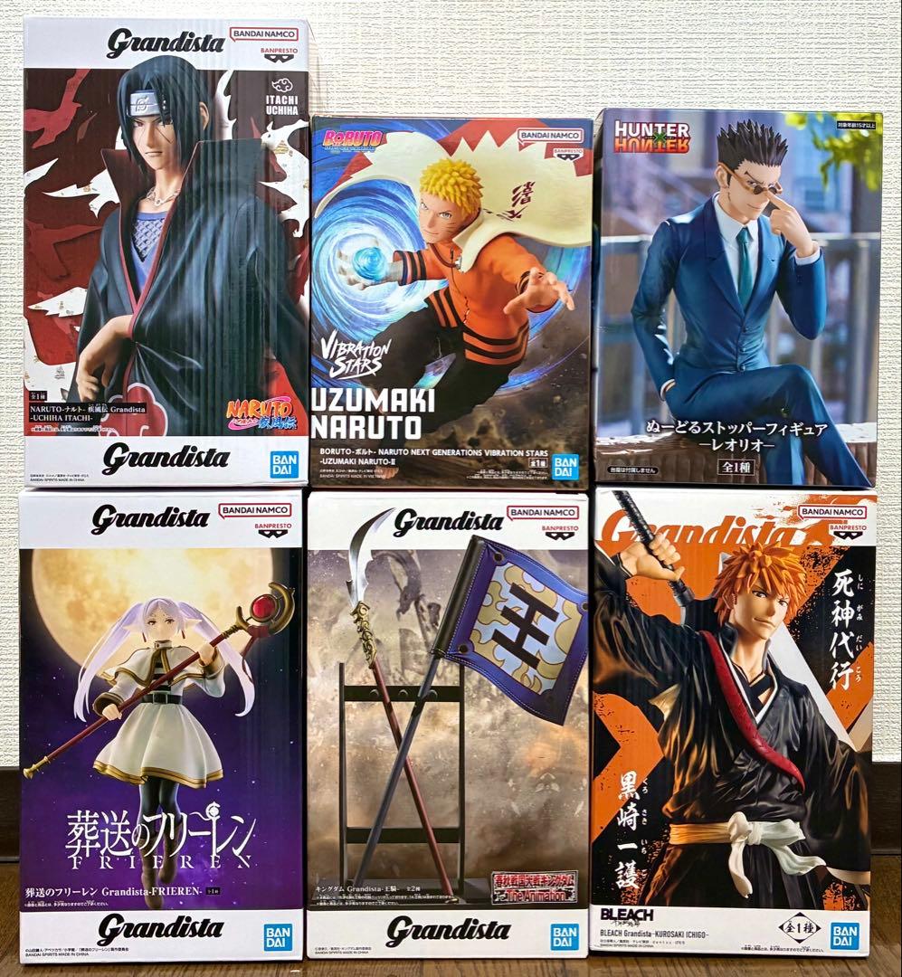 【人気anime フィギュア 6種６点セット】＠＠＊〆!
