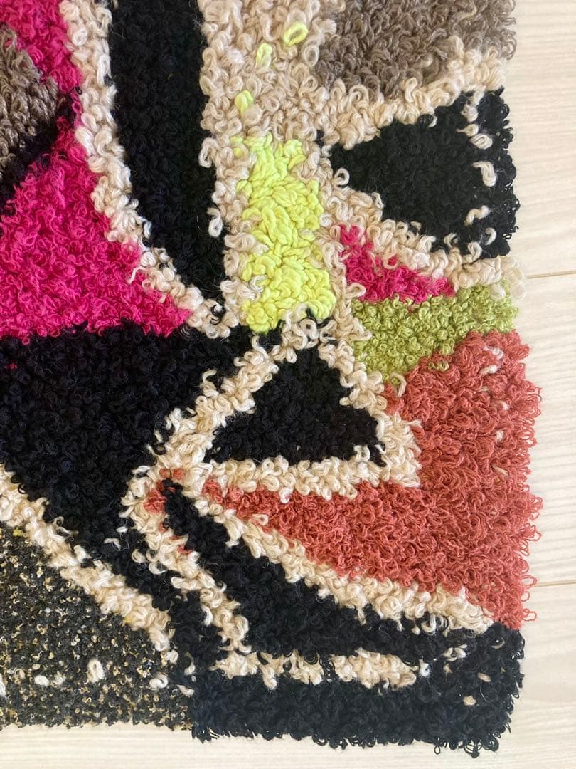 モロッコラグ　ボシャルウィット　zindekh ピンク