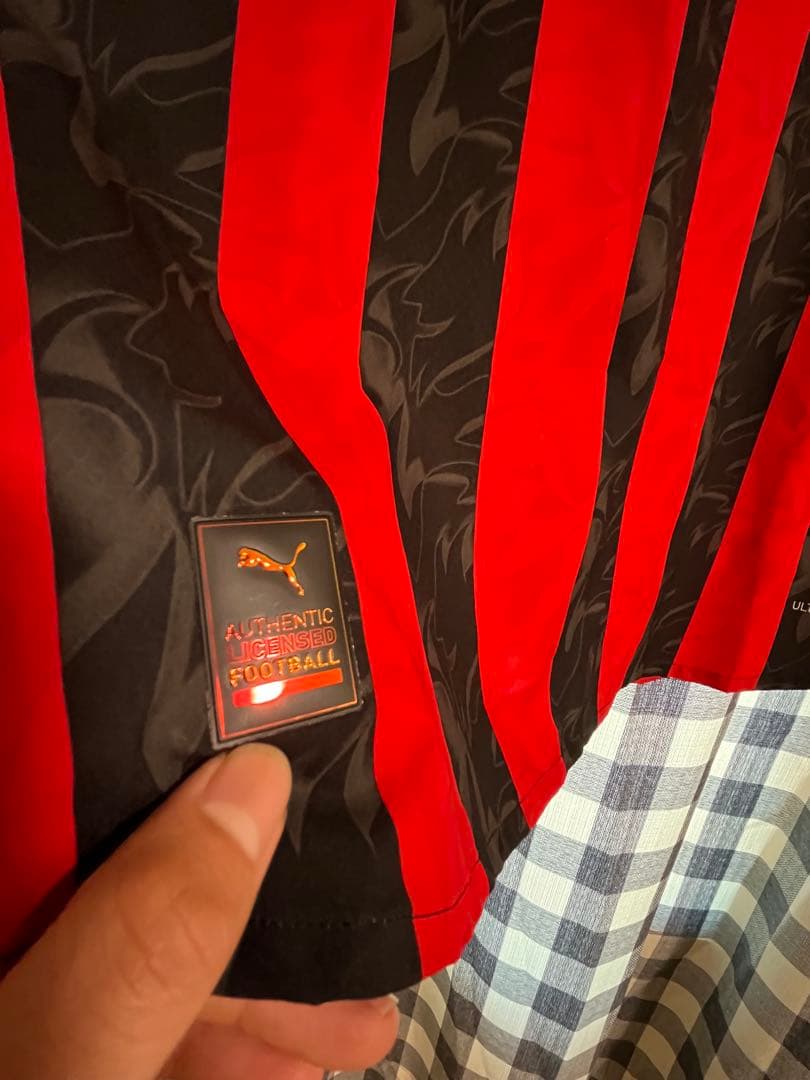 AC milan ミラン 25-26 ユニフォーム　オーセンティックXL値下げ可