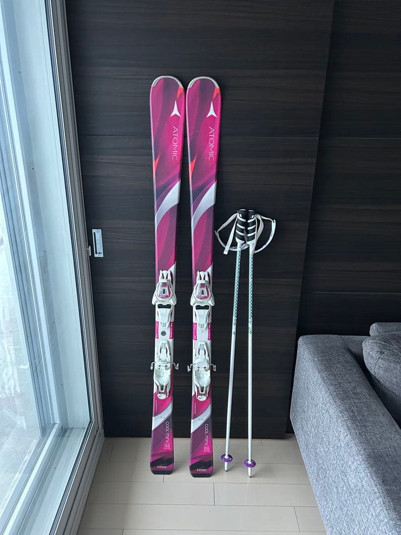 ATOMIC スキー板、ポール