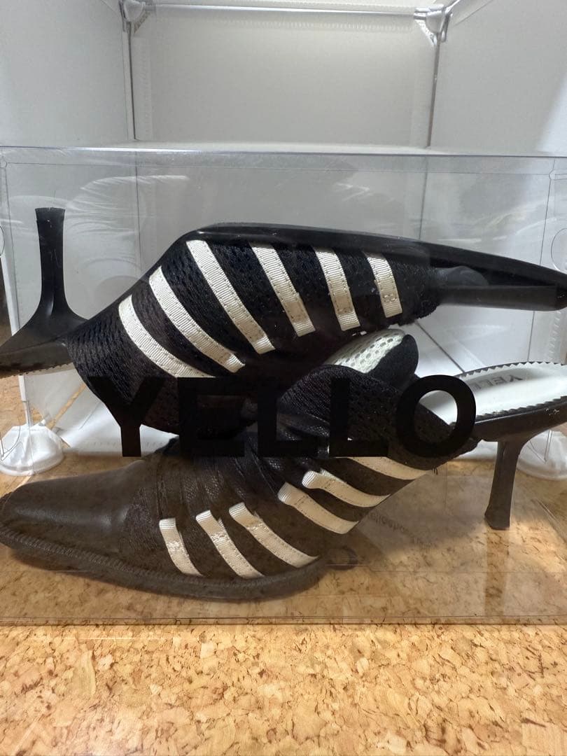 ☆*様 YELLO MONO SNEAKER MULES ブラック/ホワイト M