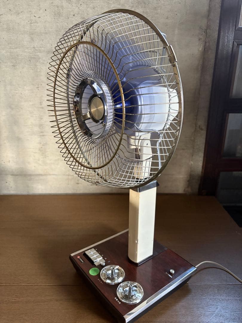 当時物　日立 H-654 扇風機 元箱付き 昭和 レトロ HITACHI
