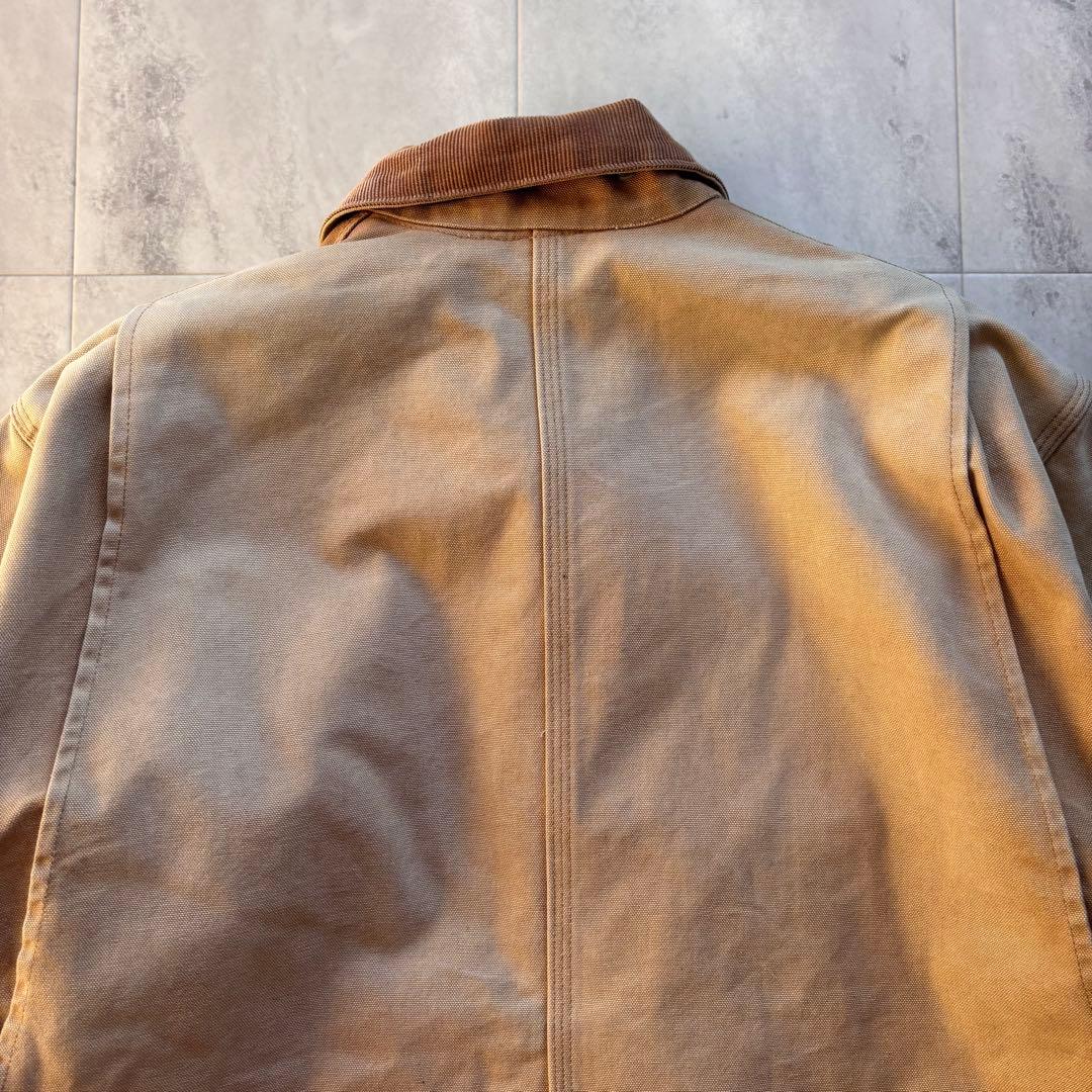 【BORO】カーハート チョアコート USA製 フェード ダメージ ビンテージ