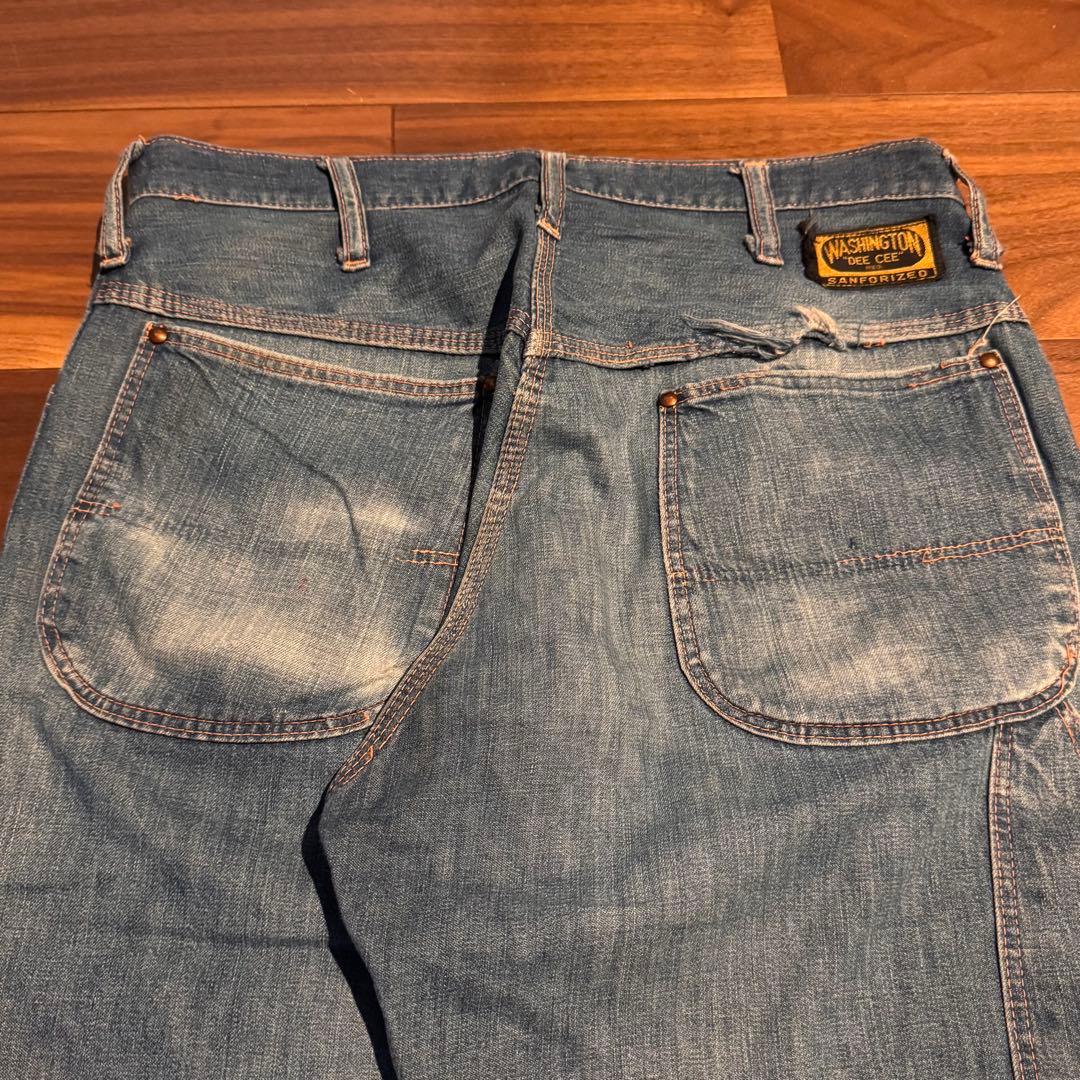 50s 60s WASHINGTON DEE CEE デニムペインターパンツ