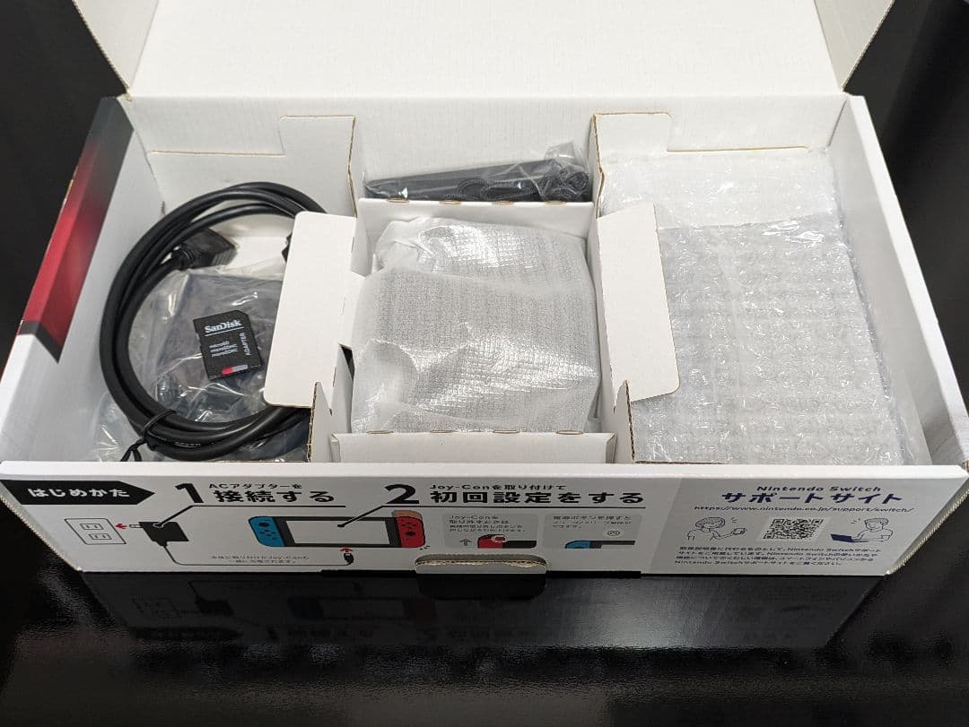 【ジャンク品】Nintendo Switch 本体 完品 ネオンカラー