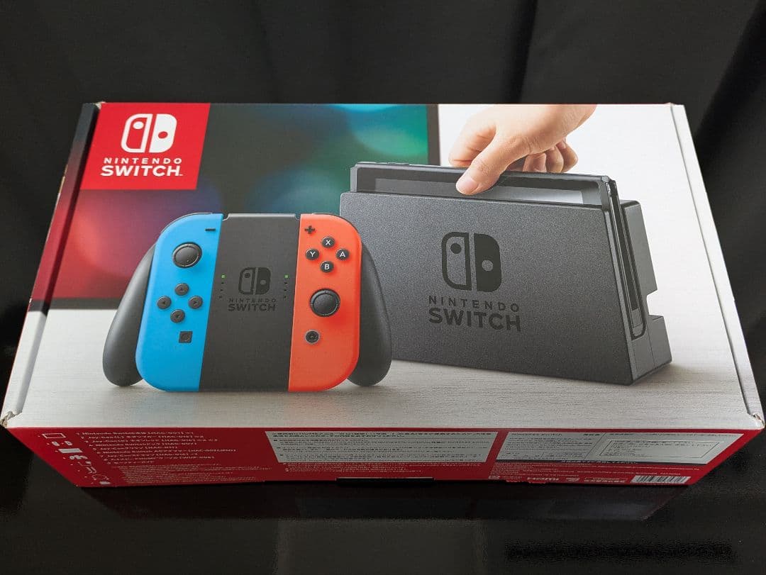 【ジャンク品】Nintendo Switch 本体 完品 ネオンカラー