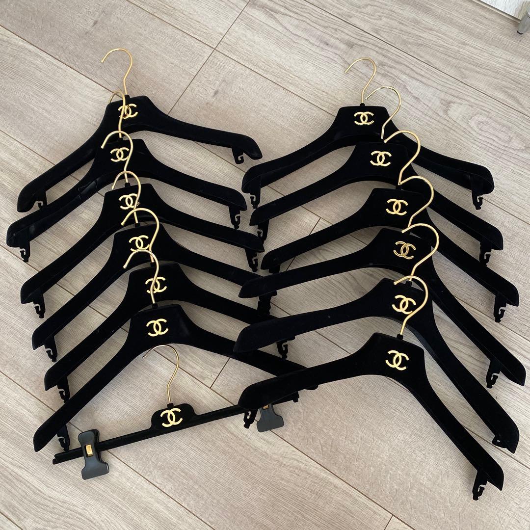シャネル CHANEL ベロアハンガー　13点　❦ mnemosyne ❦