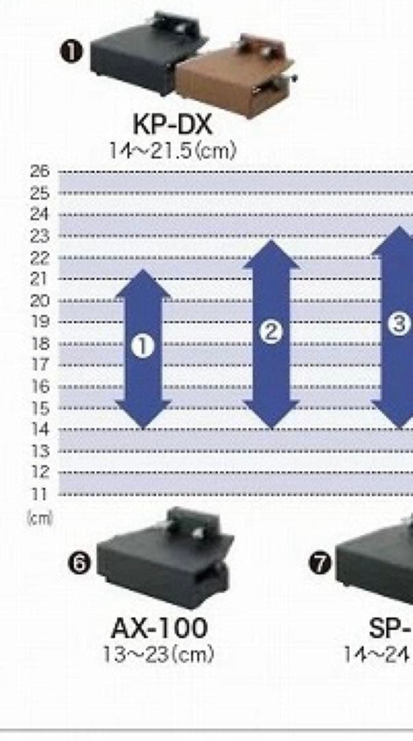 ピアノ　補助ペダル　甲南　KP-DX 黒　無段階ネジ式昇降　コンクール　発表会