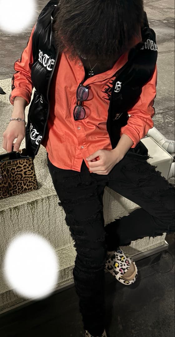 アダムスジャグラー RTEG ロゴダウンベスト 廃盤 レア やりらふぃー