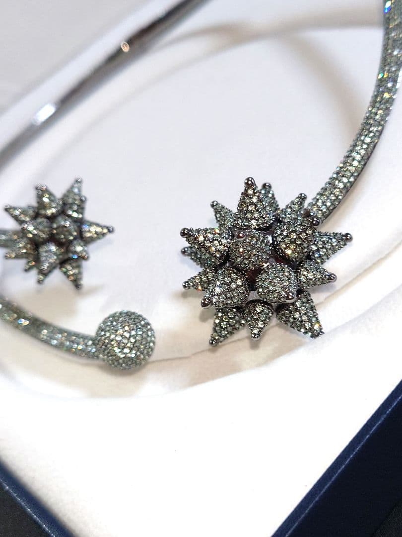 アクセサリー Atelier Swarovski Kalix Spiral Necklace