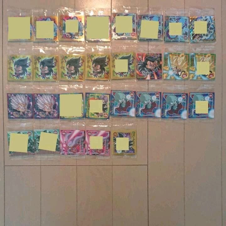 ②ドラゴンボール 超戦士シールウエハースZ 7弾～11弾 37枚