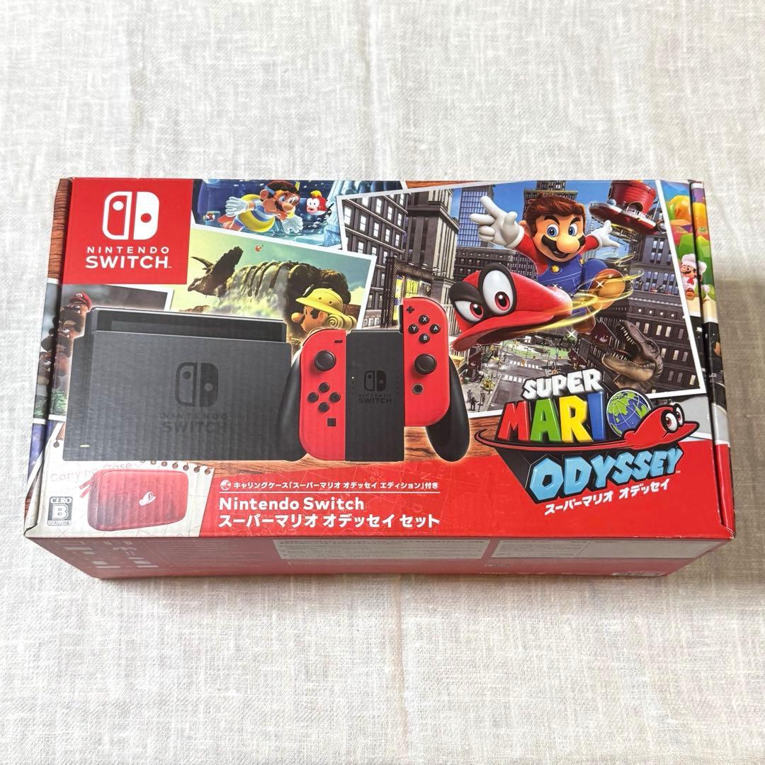 Nintendo Switch スーパーマリオ オデッセイ　セット　ソフトあり