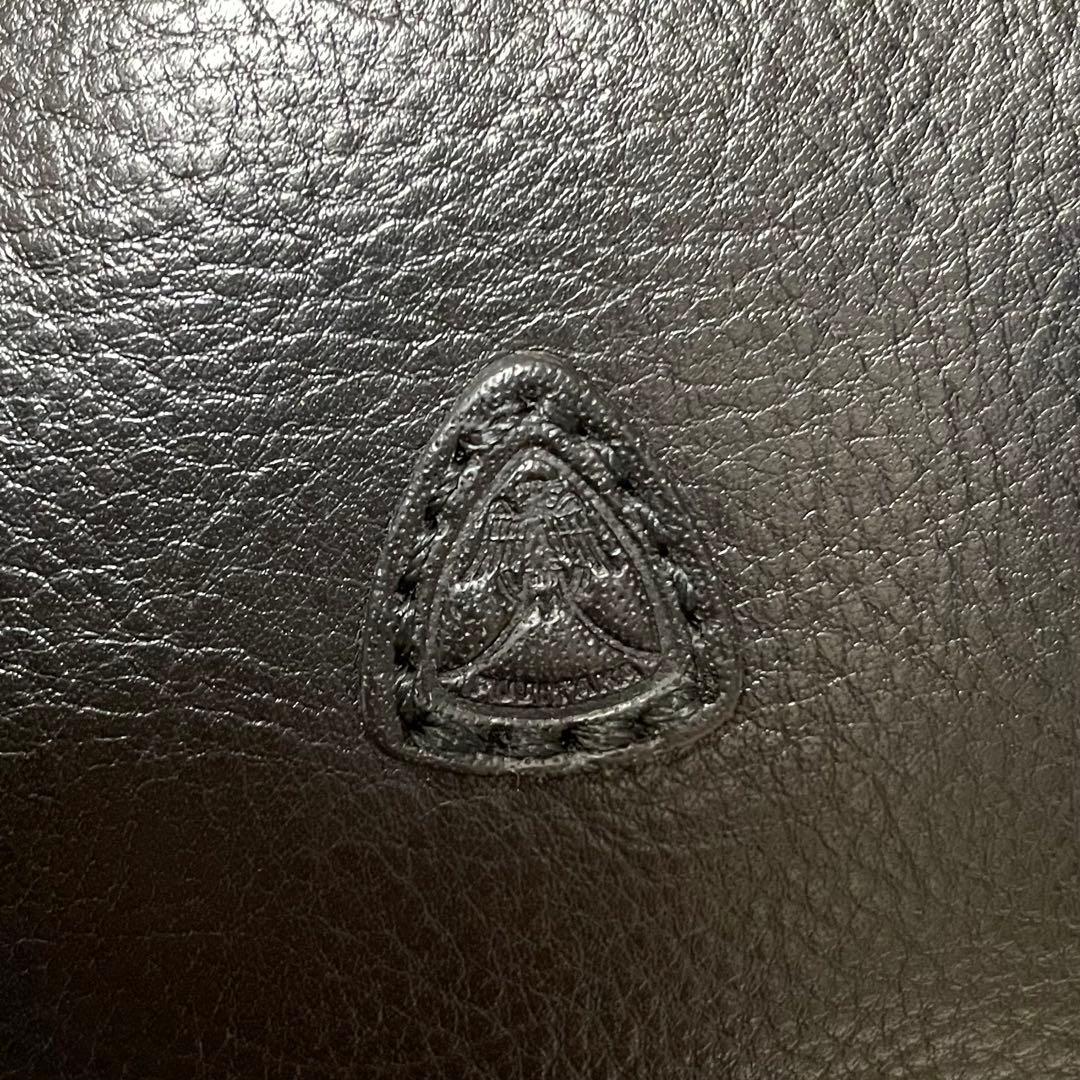 【美品】フジタカ ビジネスバッグ ブリーフケース レザー 2way 2層式 黒