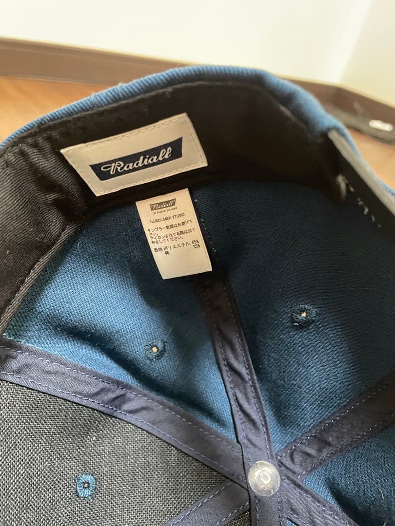 radiall x straight up コラボキャップ