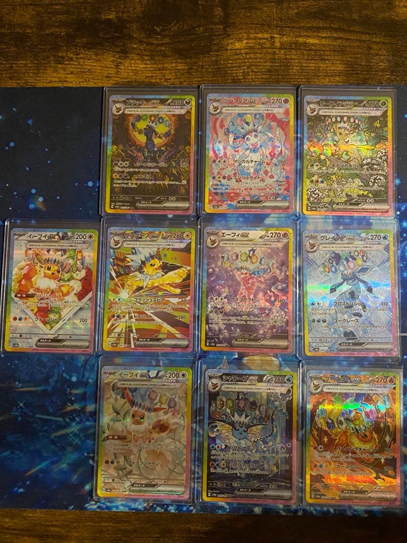 ポケモンカード ブイズ まとめ売りコンプ (テラスタルフェスEX) SAR10種