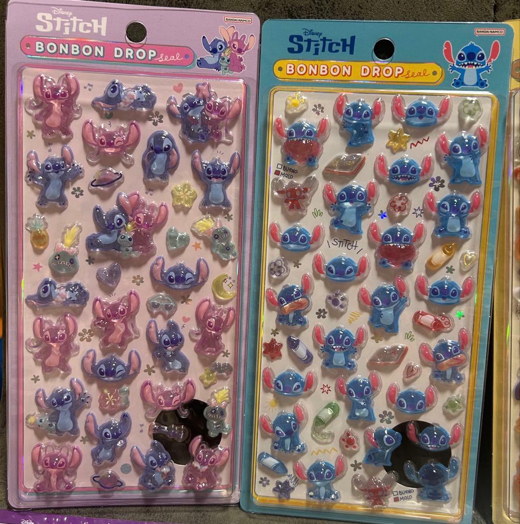 国内正規品 ディズニー ボンボンドロップシール 第2弾 全種8枚セット