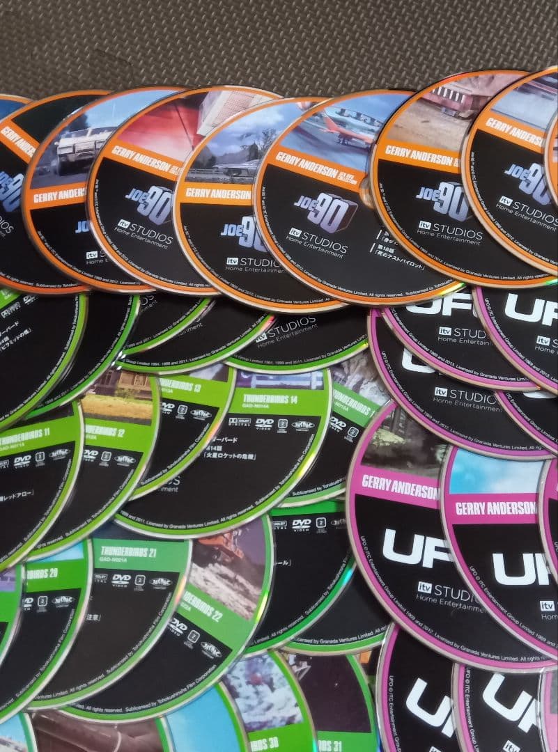 ナカヤマナイト様 ジェリー・アンダーソンSF特撮シリーズ DVDコレクション