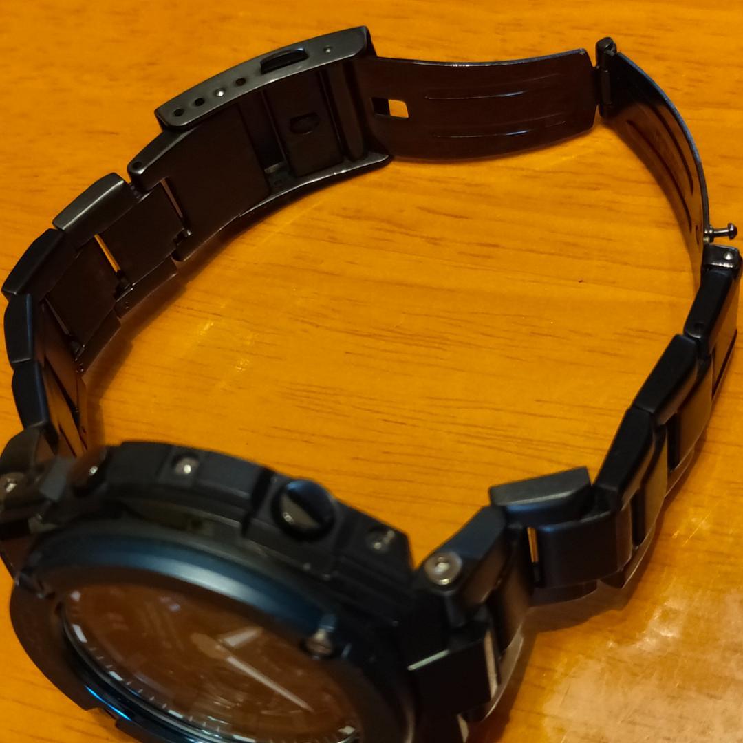 CASIO G-SHOCK GST-W110BD 電波ソーラー ブルーベゼル