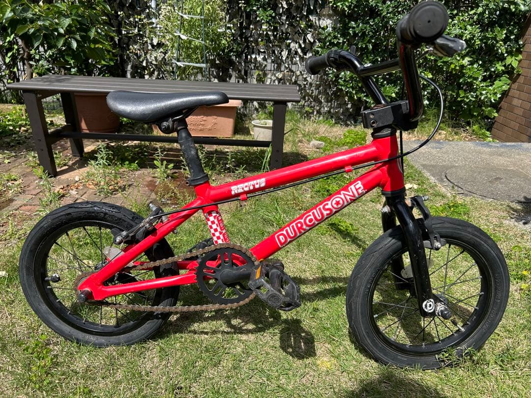 DURCUSONE 子供用自転車 レッド(赤) BMX