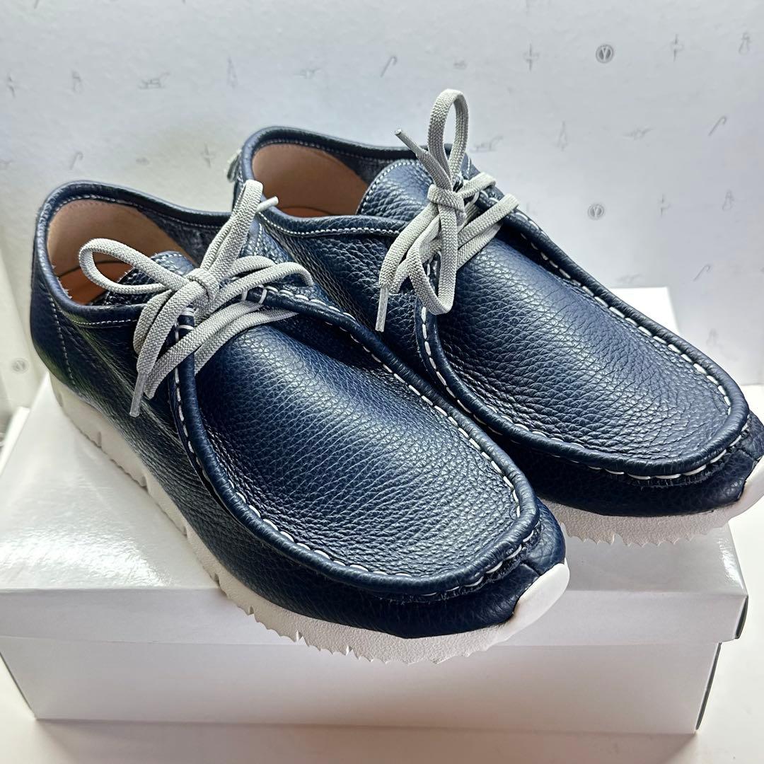 【新品】arui_toe/アルイトウ/コンフォートレースアップモカシン/24.5