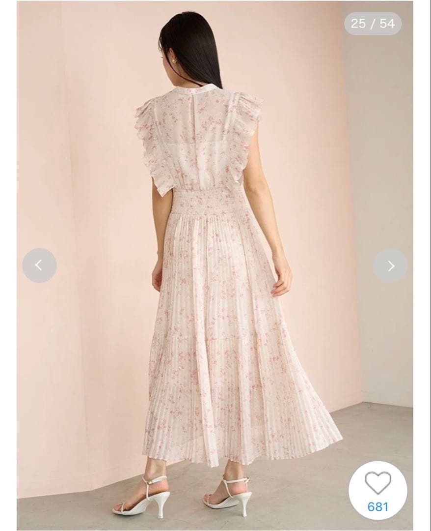 【00サイズ】SNIDEL sustainableフリルワンピース