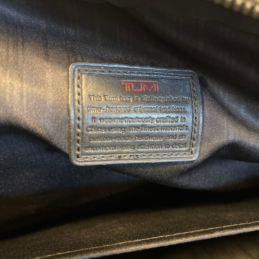 TUMI トゥミ レザービジネスバッグ ブラウン 傷汚有 96108BH