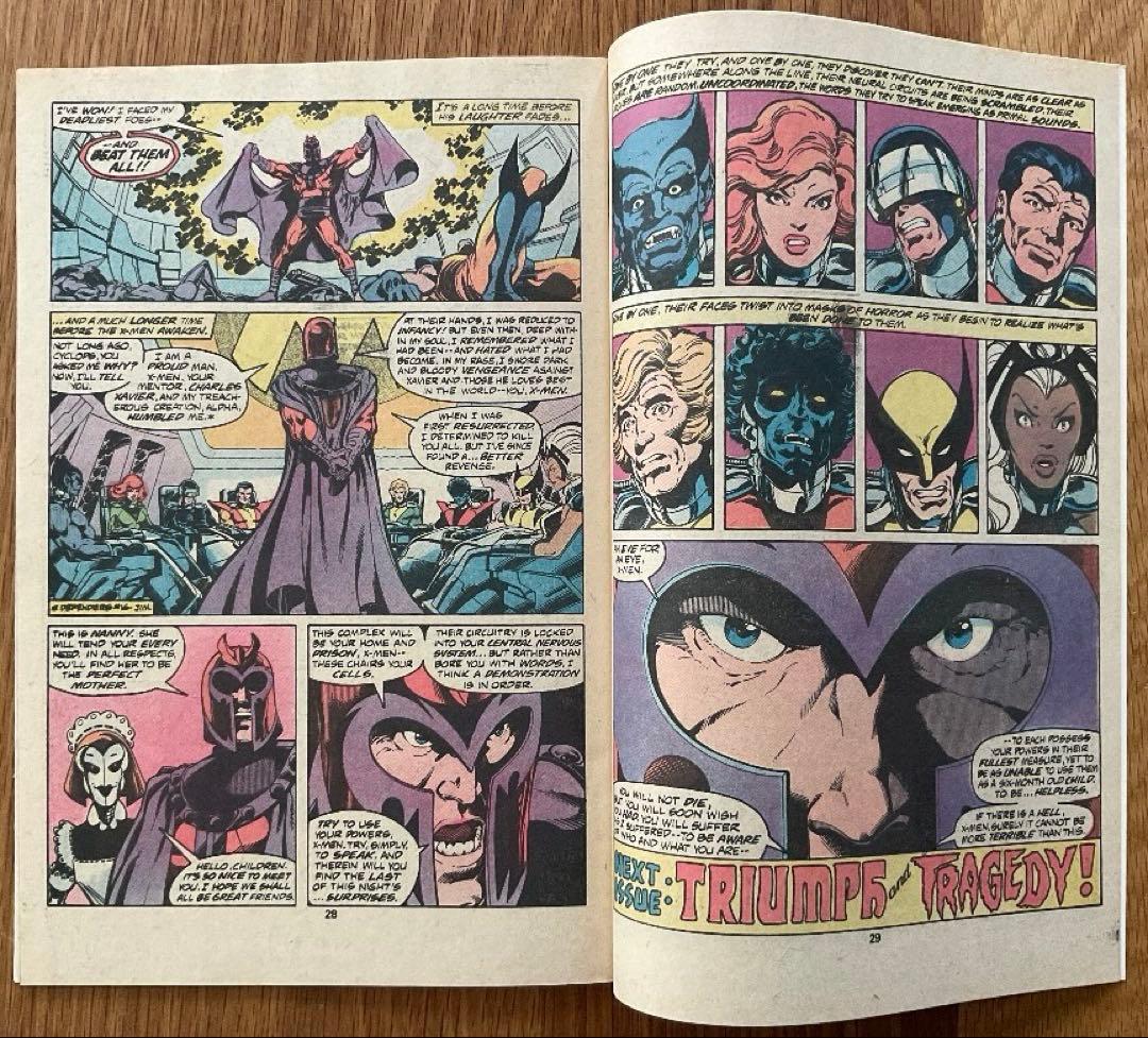 X-men #112 #113 Magneto登場❗️アメコミリーフ