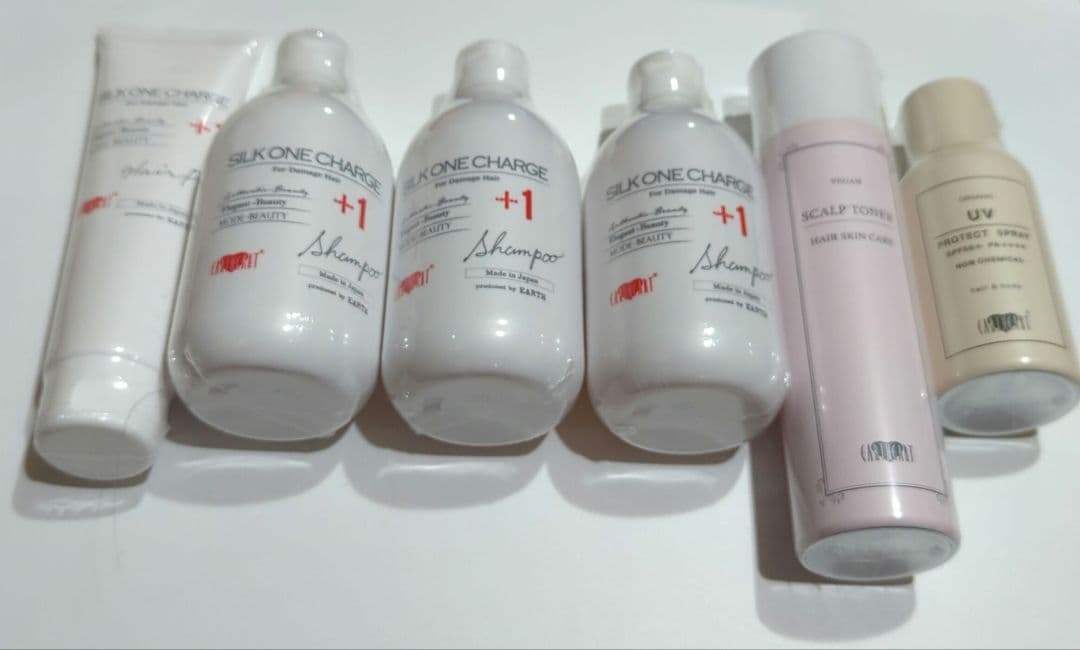 EARTHEART　シャンプーヘアパックスプレーセット