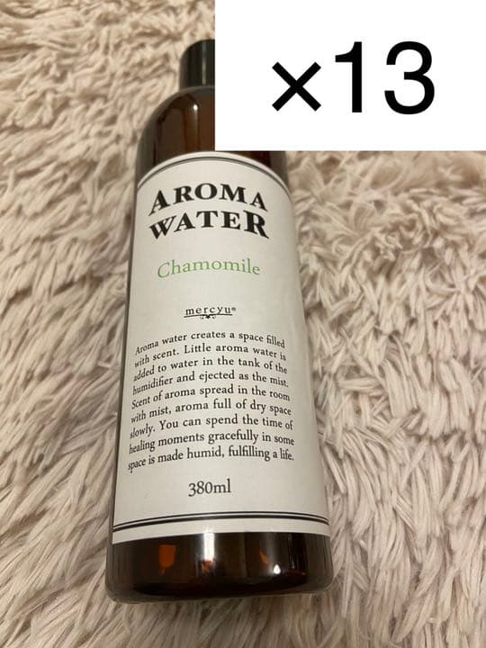 【新品未開封】×13 mercyu アロマウォーター MRU-153 カモミール