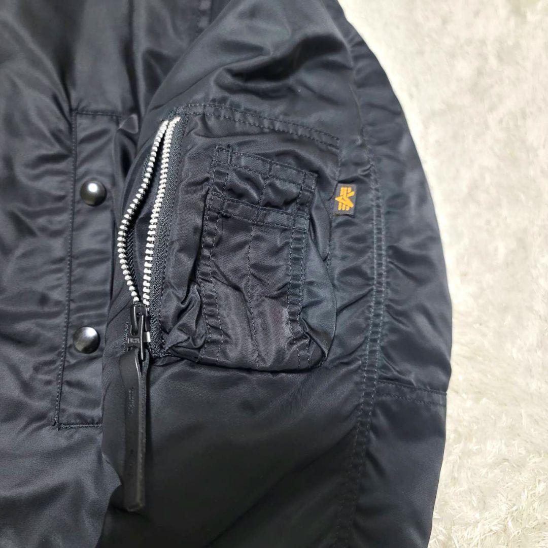 美品 アルファインダストリーズ N-3B フライトジャケット XL ブラック